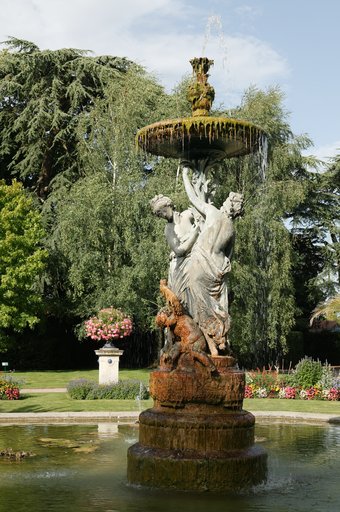 Jardin public, dit jardin Dumaine, rue de l'Hôtel-de-Ville