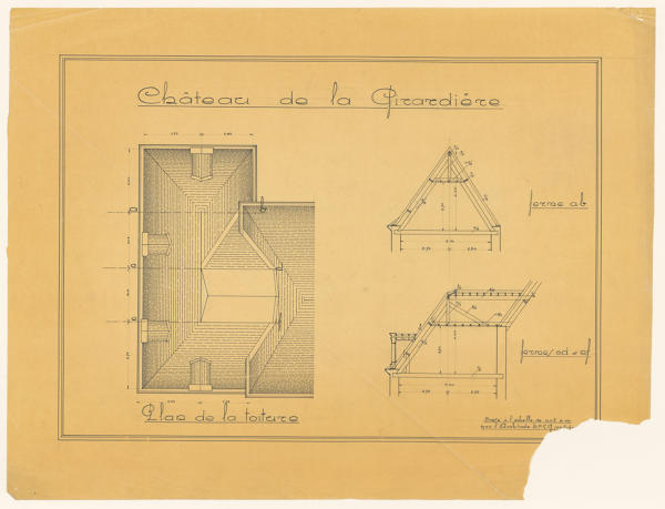 Manoir, puis demeure dite château, la Girardière