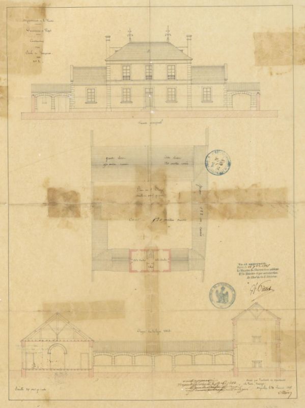 Ecole primaire publique Gaston-Chaissac, place du 8-Mai-1945