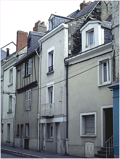 Front bâti (4 maisons), 27 à 33 rue Boreau