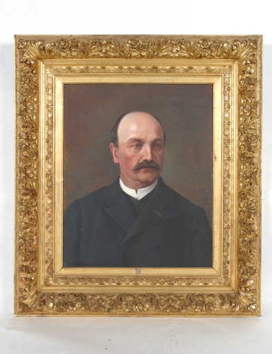 Tableau : portrait de Jacques Glétron - Collection Robert-Glétron