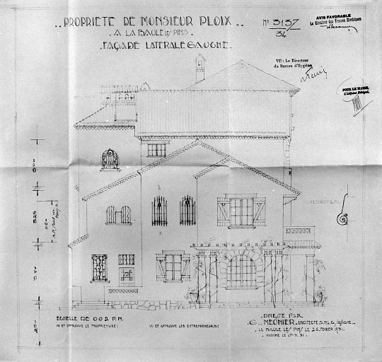 Maison dite villa balnéaire La Grande Dune, allée de Cérès