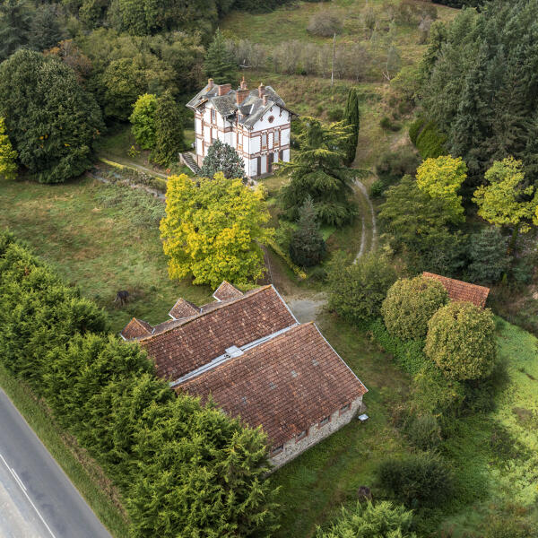 Maison de villégiature dite château, le Buat