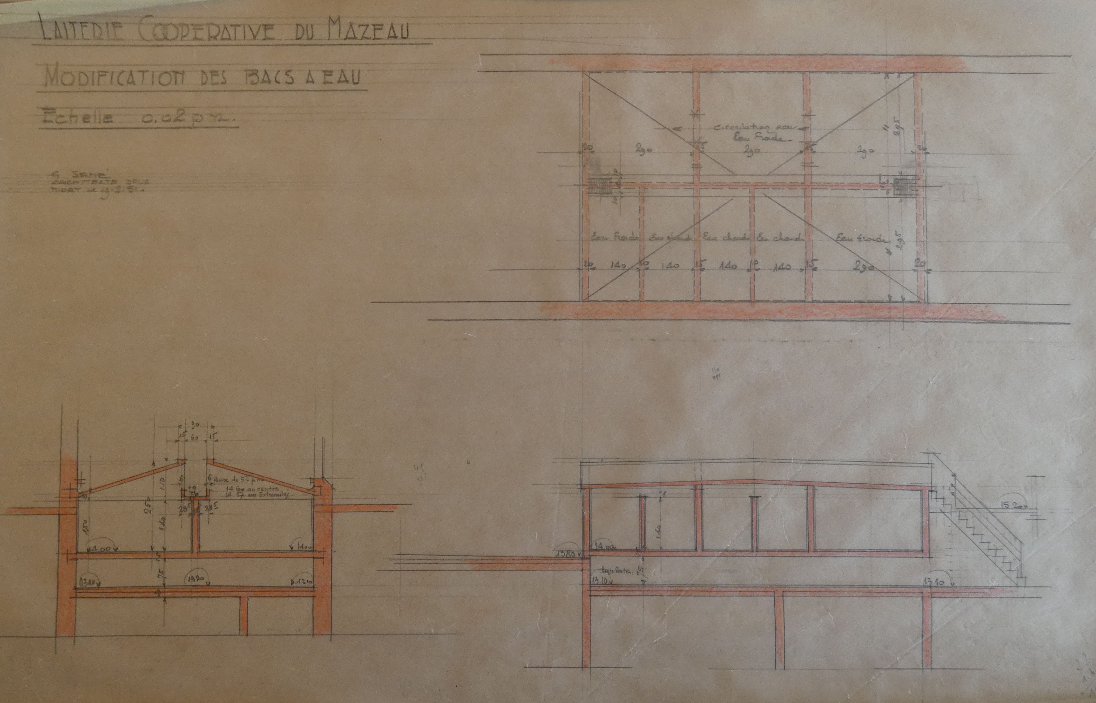 Laiterie industrielle coopérative du Mazeau ; 67 et 68 chemin de l'Ancienne laiterie