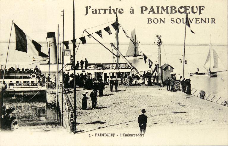 Port, quai Libert ; quai Chassagne ;  Sadi-Carnot ; quai Boulay-Paty ; quai Gautreau  ; quai Eole, Paimbœuf