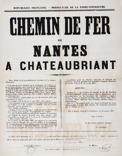 Ligne de chemin de fer Nantes-Châteaubriant : présentation de l'aire d'étude