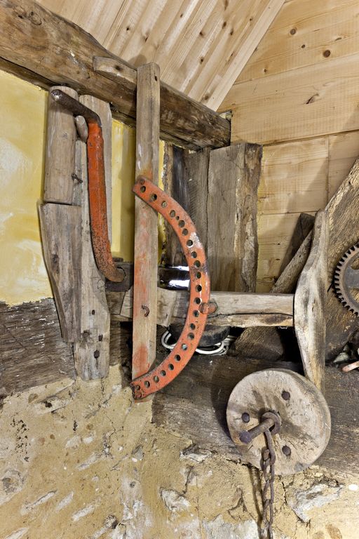 Les machines du moulin à farine de Haloppe