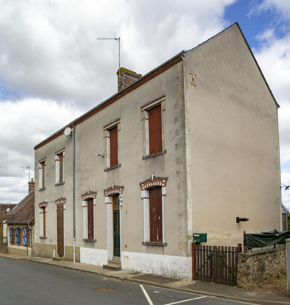 Maisons et fermes du bourg de Coudrecieux