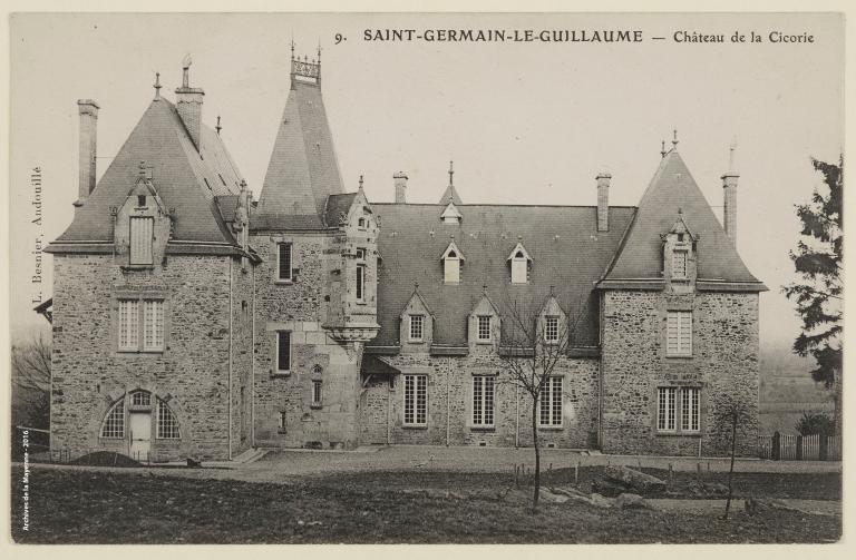 Château - la Sicorie, Saint-Germain-le-Guillaume