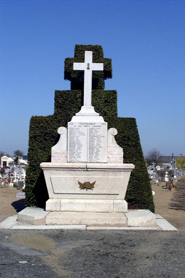 Monument aux morts de la guerre de 1914-1918, Châteauneuf-sur-Sarthe