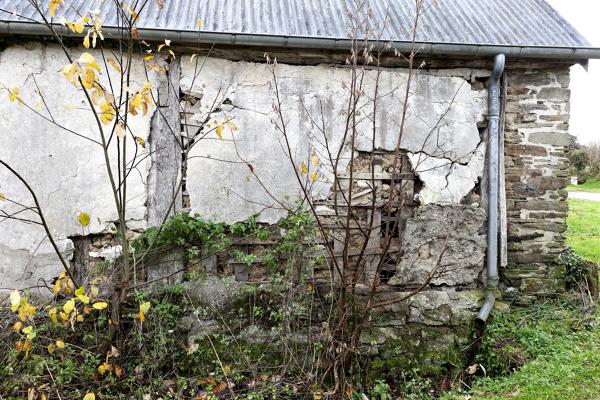 Maison en pan de bois de la Guiberdière, actuellement remise