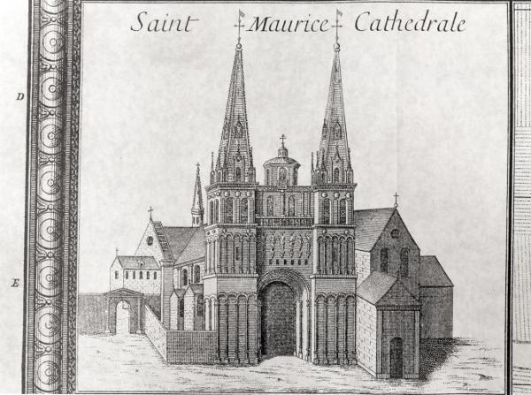 Cathédrale Saint-Maurice, place Monseigneur-Chappoulie