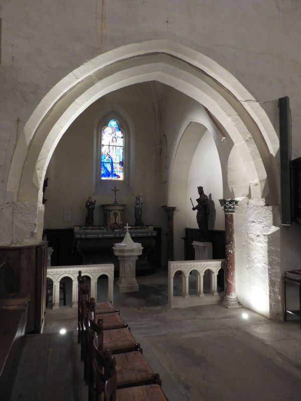 Eglise paroissiale Sainte Radegonde de Sainte-Radégonde-des-Noyers