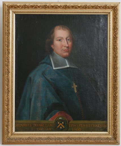 Tableau : Portrait de Mgr de Barillon