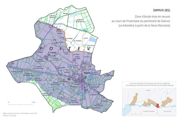 Damvix : présentation de la commune