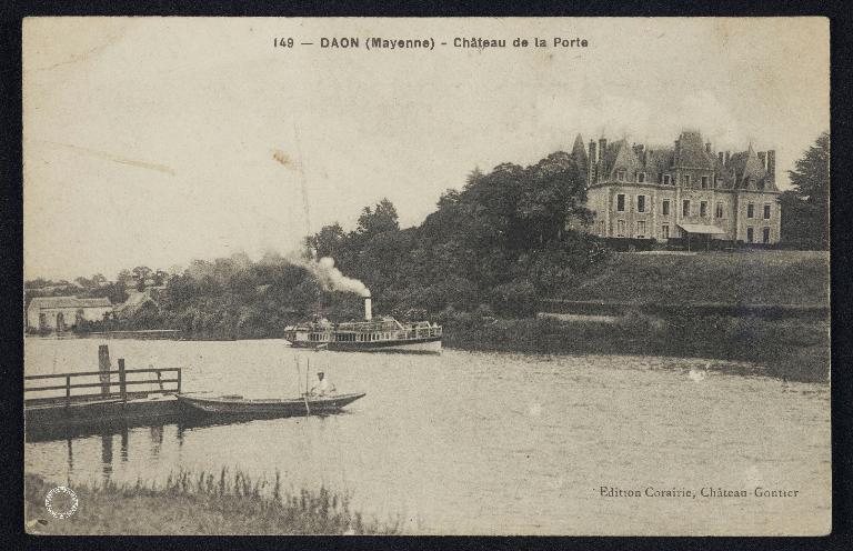 Manoir, puis demeure dite château de la Porte