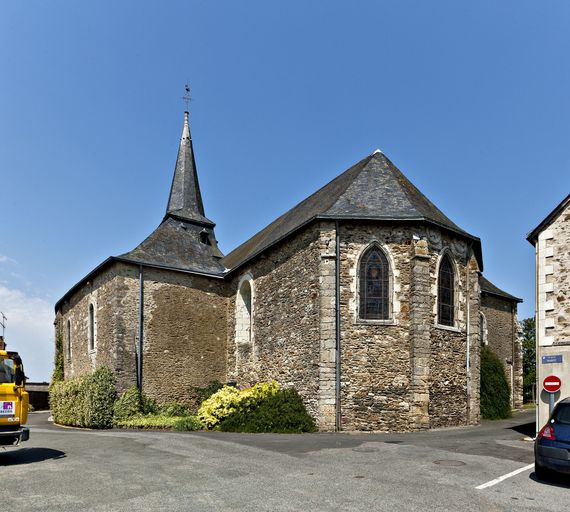 Église paroissiale Saint-Pierre - rue du Prieuré, Bierné