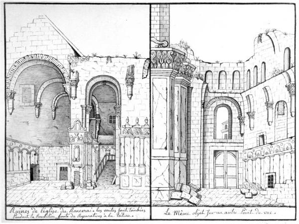 Abbaye du Ronceray, puis école royale, puis nationale supérieure d'Arts et Métiers (ENSAM)