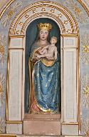 Groupe sculpté : Vierge à l'Enfant