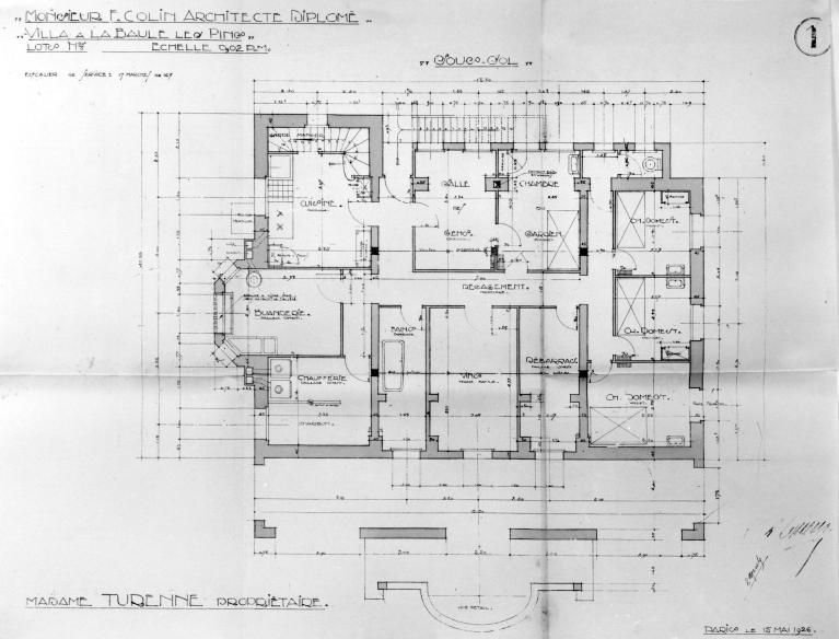 Maison dite villa balnéaire Manégor, 1 avenue du Parc