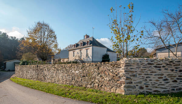 Maison de maître, actuellement ferme