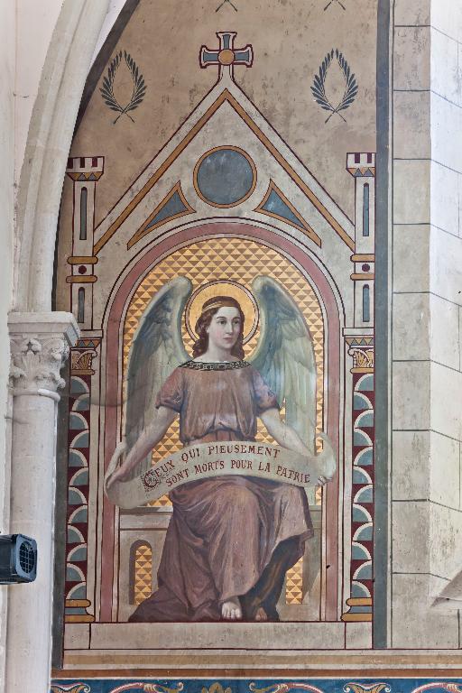 Monument aux morts de l'église Saint-Denis, à Saint-Denis-d'Orques
