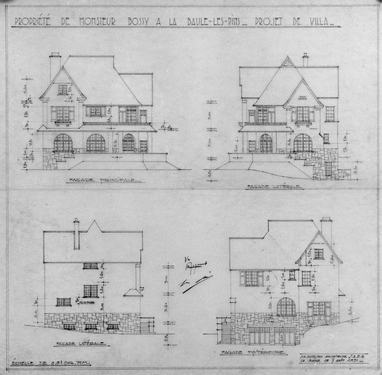 Maison dite villa balnéaire Marie-Claude, 19 avenue du Maine