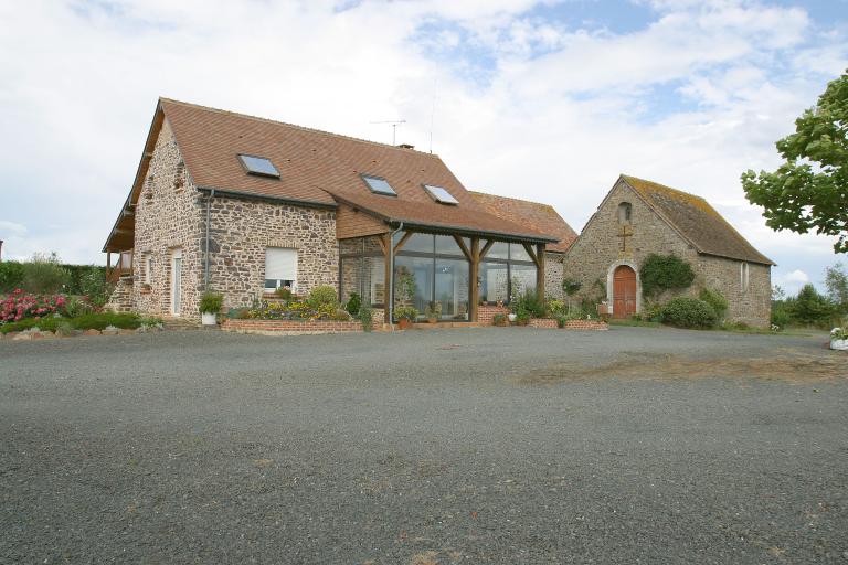 Prieuré de chanoines de Prémontré Notre-Dame-de-la-Mancellière et ferme, actuellement maison - la Basse-Mancellière, Saint-Jean-sur-Erve