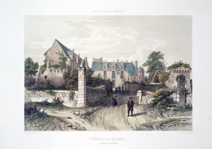 Manoir, puis château fort dit château de Careil