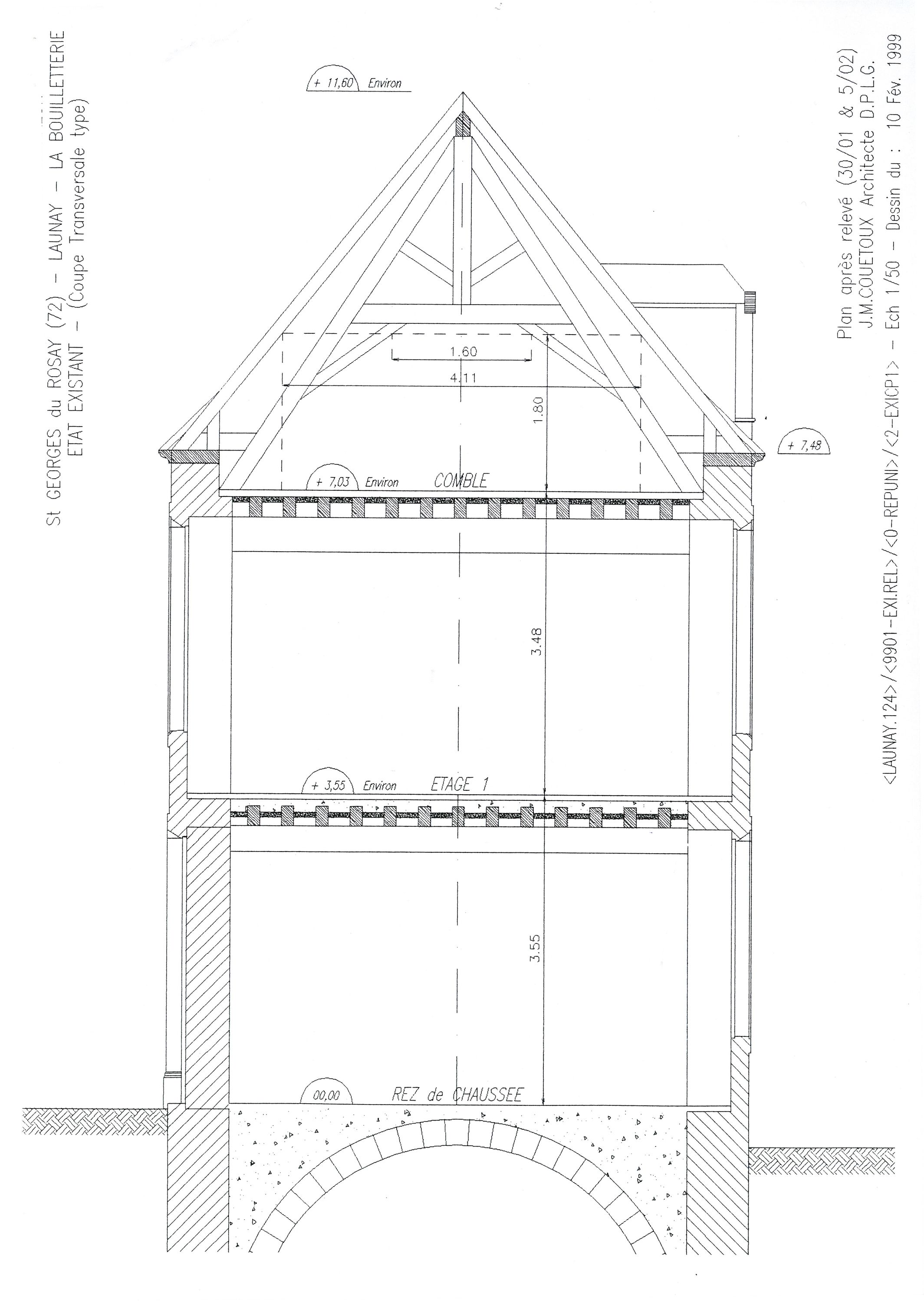 Launay, demeure puis ferme, actuellement maison.