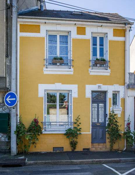 Maisons et immeubles du quartier de Saint-Pavin-des-Champs