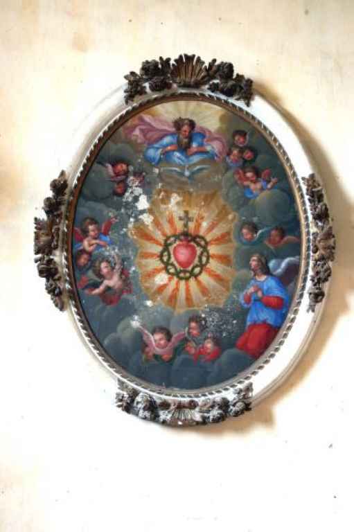 Tableau : Adoration du Sacré-Cœur