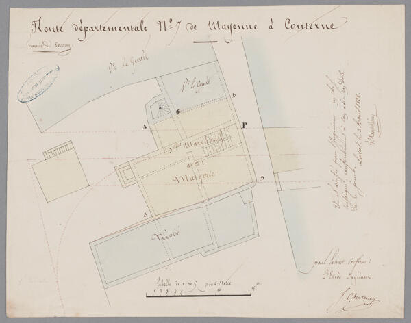 Manoir urbain, 31-33 rue dorée, actuellement immeuble d'habitation