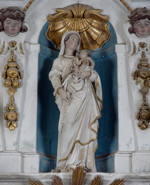 Statue : Vierge à l'Enfant