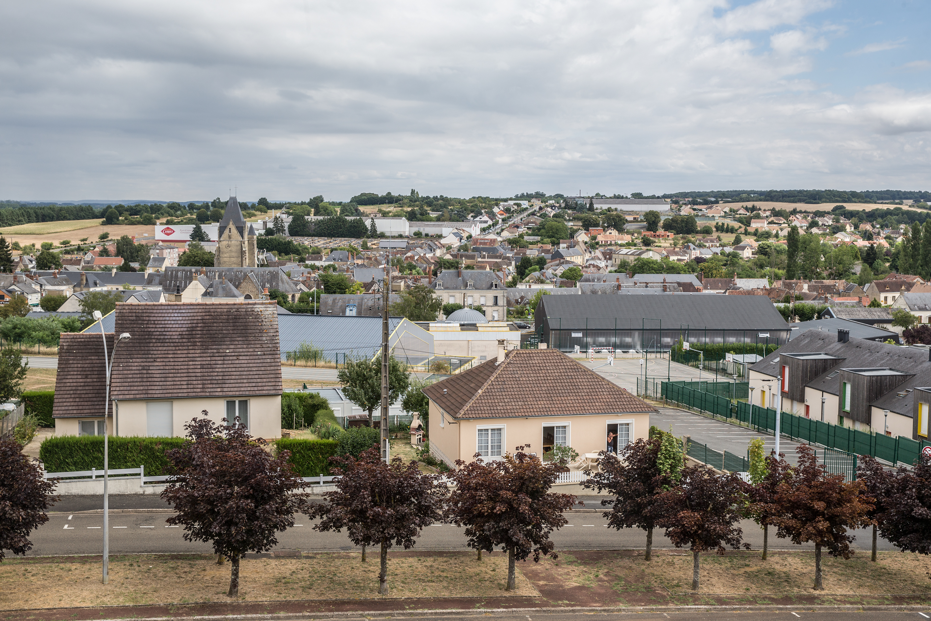 Connerré : présentation du bourg
