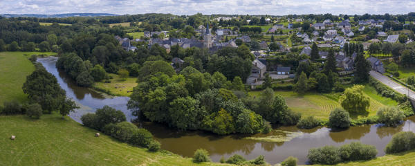 Bourg de Saint-Fraimbault-de-Prières