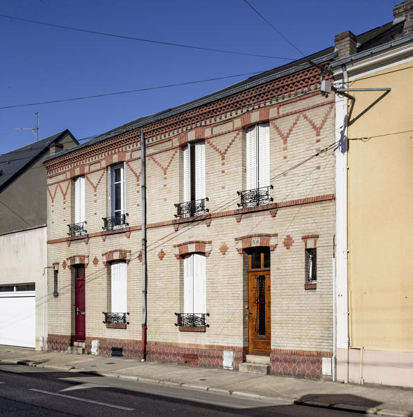 Maisons et immeubles du quartier de Saint-Pavin-des-Champs