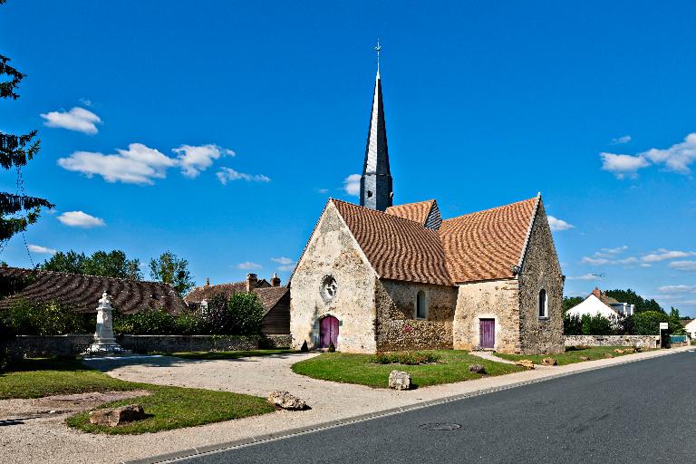 Eglise prieurale puis paroissiale Notre-Dame d'Aulaines