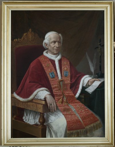 Tableau : Portrait de Léon XIII