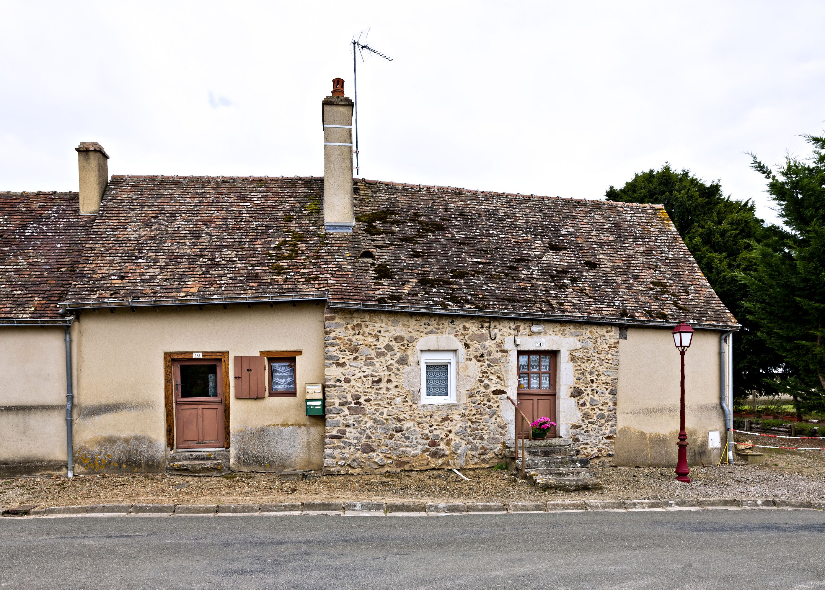 Ensemble de deux maisons, actuellement maison 14 route de Dehault