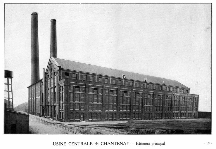 Centrale électrique, actuellement Fonderie Atlantique, 26 rue des Usines