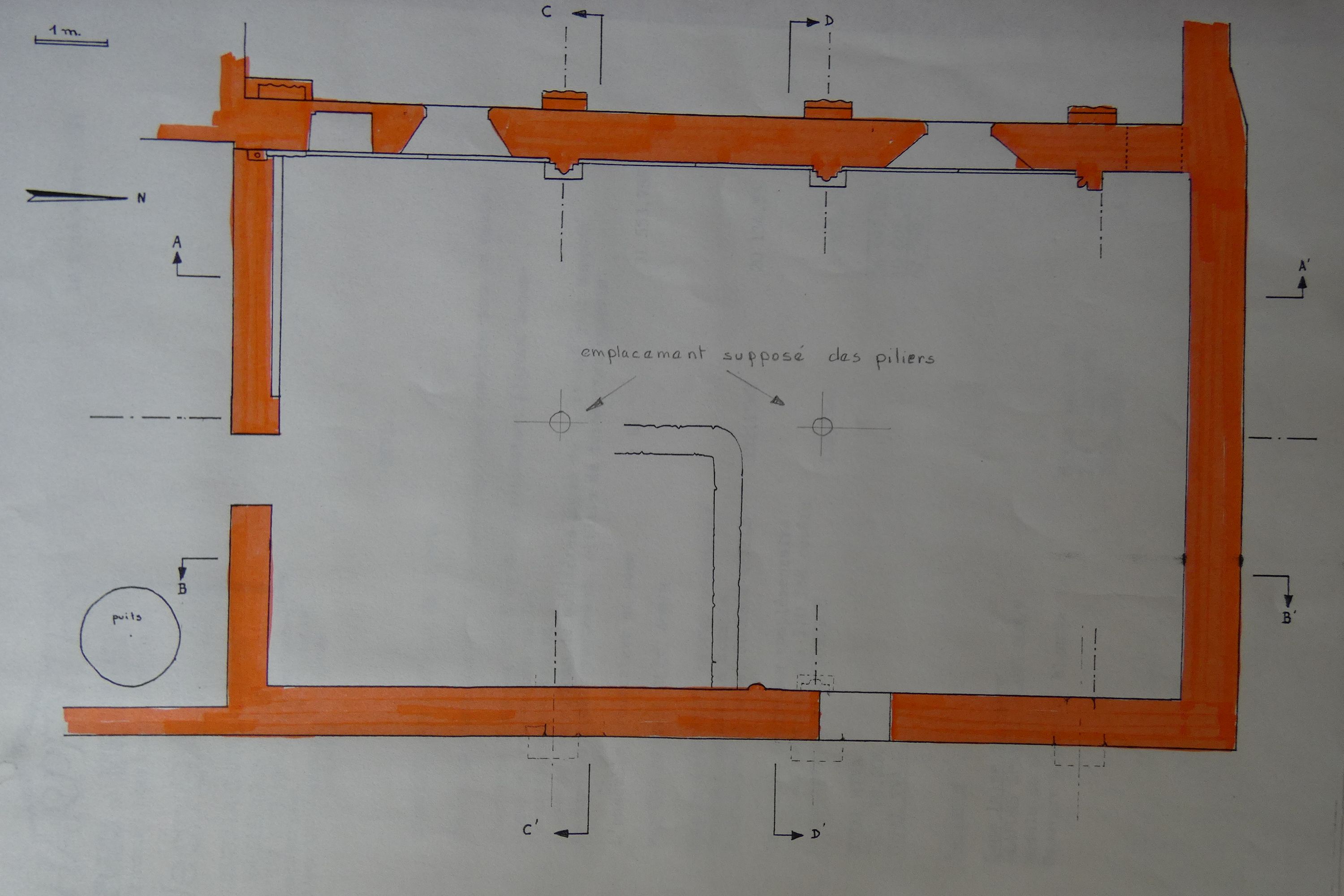 Chapelle du prieuré de Lesson (vestiges), ferme, actuellement maison, 6 rue de la Virée