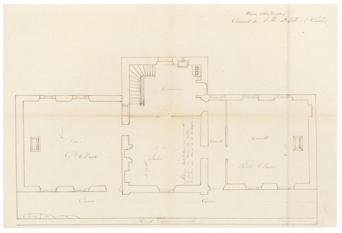 Ecole primaire privée Saint-Hilaire, presbytère ; 6 et 8 rue de la Fuye