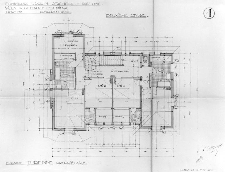 Maison dite villa balnéaire Manégor, 1 avenue du Parc