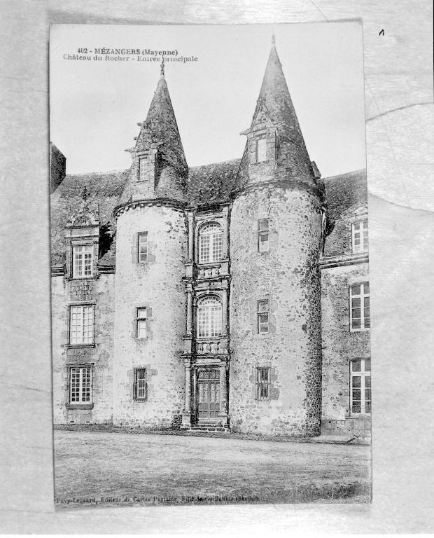 Château, le Rocher, Mézangers