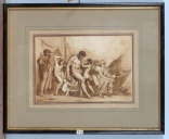 Dessin : scène à l'antique - Collection Robert-Glétron