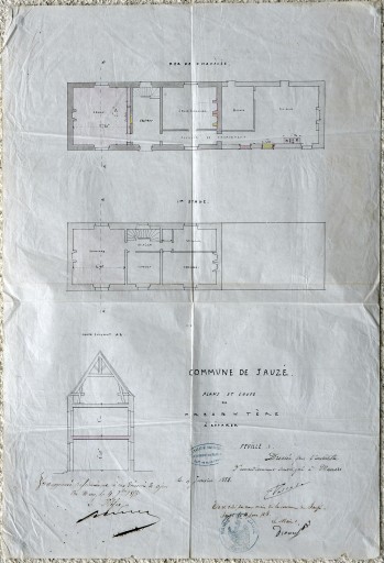 Presbytère, actuellement 2 maisons