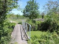 Passerelle dite le pont de la Foutaise ; le Bourbia