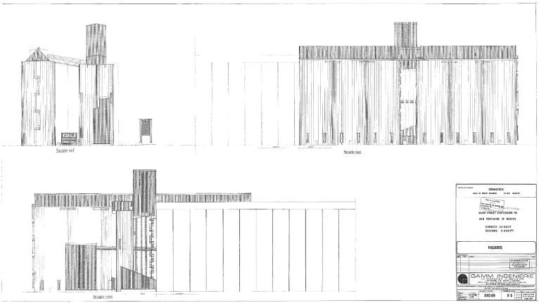 Silos portuaires d'exportation de céréales, 35 rue des Usines