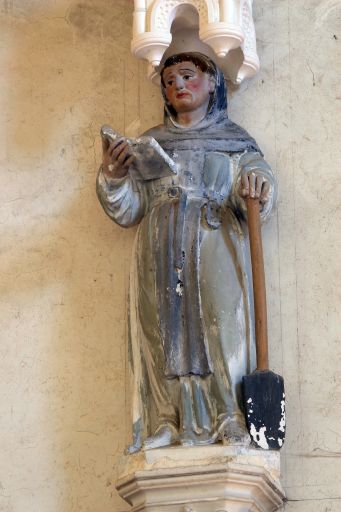 Statue : saint Fiacre
